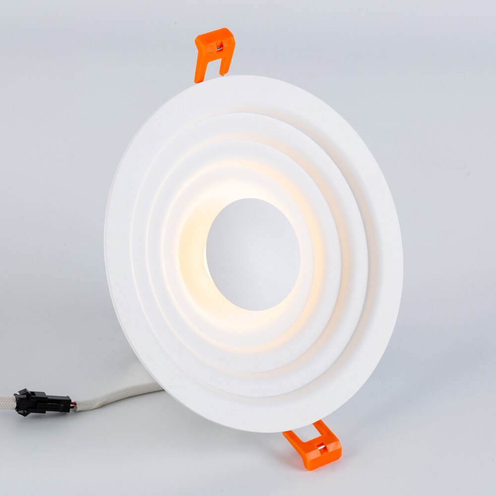 Hartisan Ultra-Dunne Led-paneel Licht 6W 12W Verzonken Plafond Verlichting Voor Indoor Verlichting AC85-265V: round lamp / 6w cool white