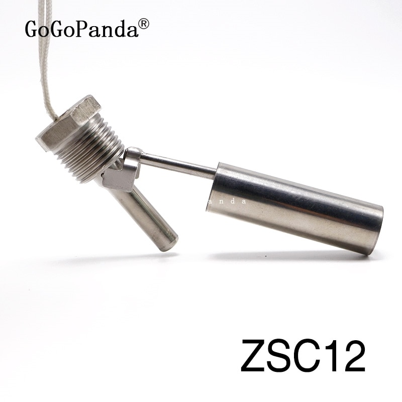 Capteur de niveau d'eau de réservoir latéral, livraison gratuite, interrupteur à flotteur en acier inoxydable liquide zsc 12 100v/220v general zsc 11- zsc 19