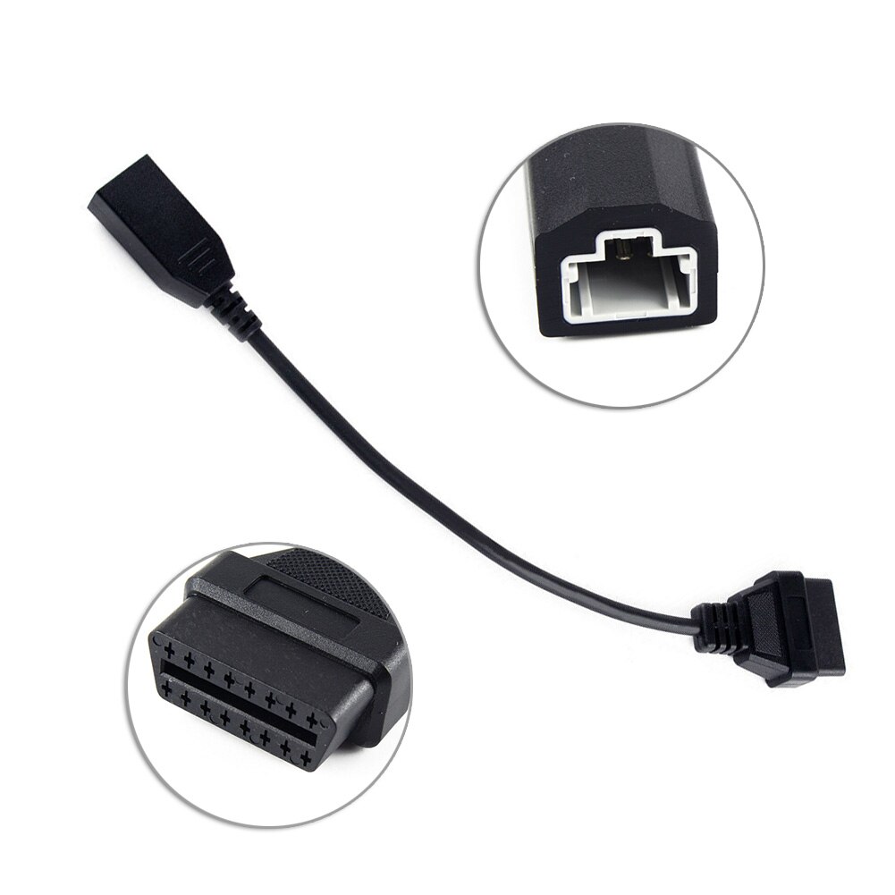 3 pin OBD1 to 16 pin OBD2 Adapter cable Diagnostic Tool Connector