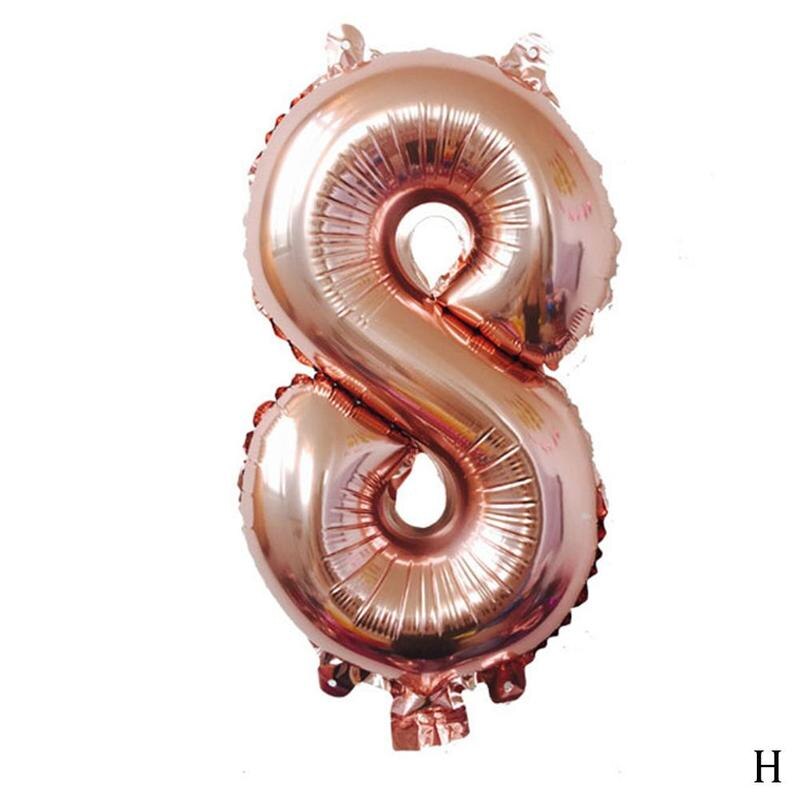 Digital Birthday Balloon 40-inch Floating Aluminum Decoration Wedding Film Balloon Decoration Scene I7I1: 8