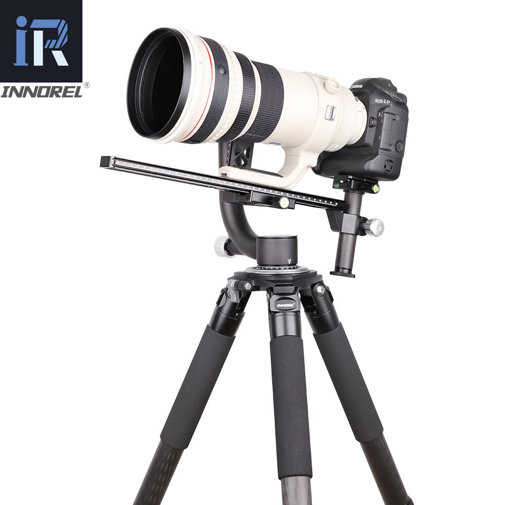 INNOREL Long Focus Telephoto Lens Bracket Lengthened Quick Release Plate Camera Clamping Support For Arca Swiss Tripod BallHead