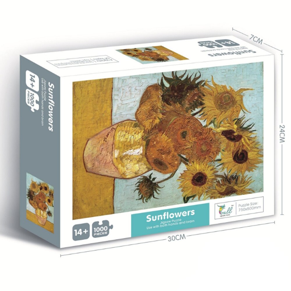 1000 Stuks Papier Puzzels Voor Volwassenen, Landschap Puzzels, Educatief Speelgoed Voor Volwassen Kinderen