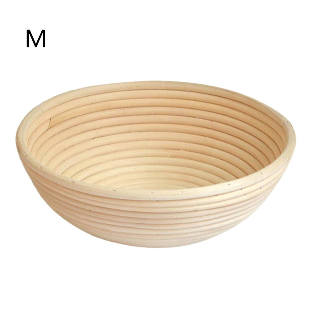 Rattan Bread Proofing Basket Natural Oval Rattan Wicker Dough Fermentation Sourdough Banneton Bread Basket: 4