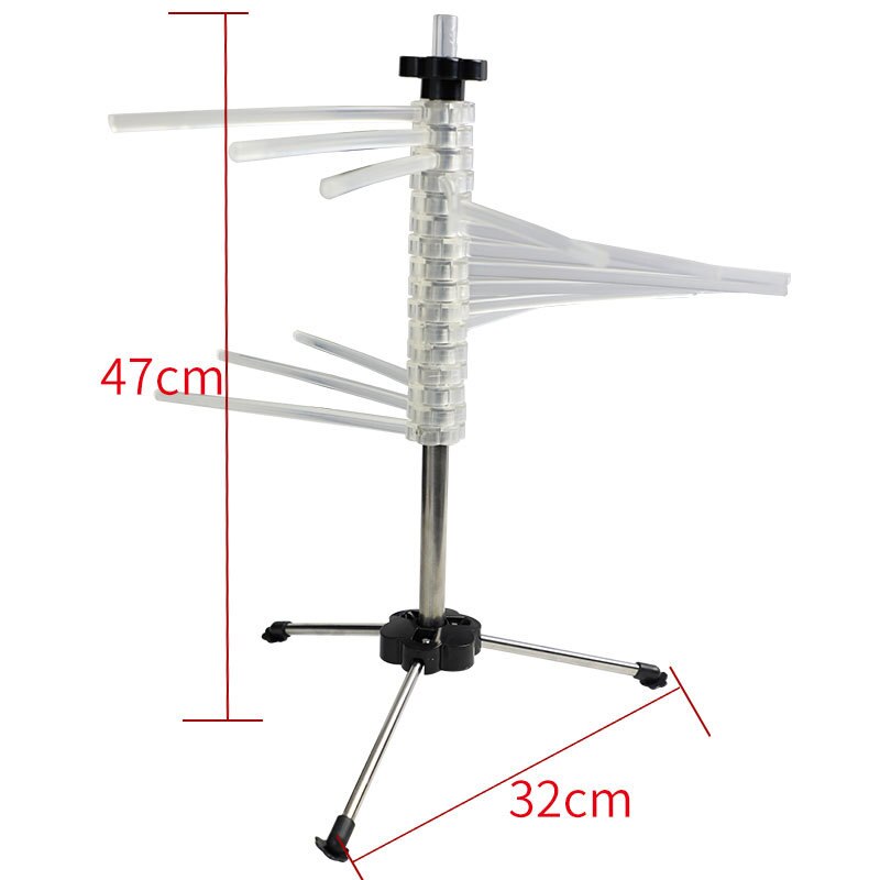 Hjemmelavet nudeltørrestativ sikkert materiale spaghetti pasta holder roterbar pasta tørretumbler kogeredskaber køkken gadget værktøjer