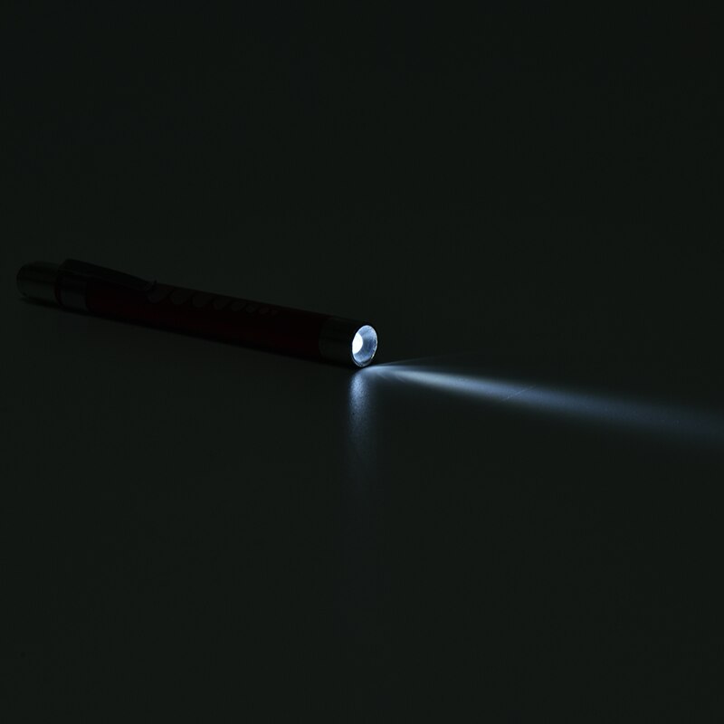 Tragbare LED Taschenlampe Arbeit Licht Medizinische Erste Hilfe Stift Licht Taschenlampe Lampe Mit Schüler Messgerät Messungen Doktor Krankenschwester diagnostizieren