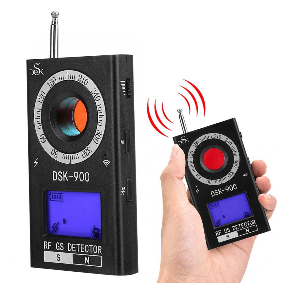 Camera Detector Multi-Functional Full Frequency Band Signal Detector Mini 1MHz-6.5GHz Wireless Signal Detector
