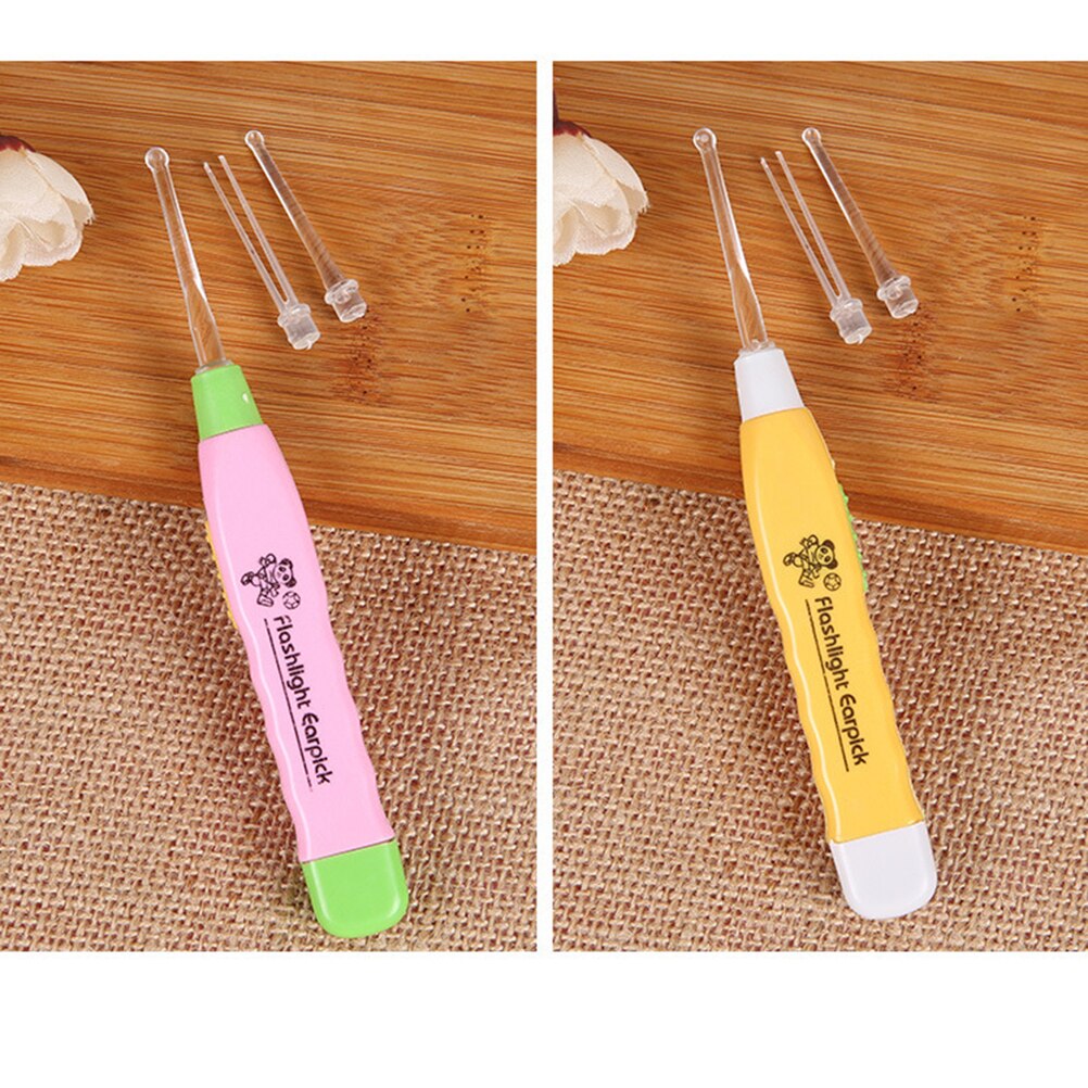 LED Light Flashlight Ear Cleaner Wax Removal Health Care Tweezers Ear Cleaner Ear Care