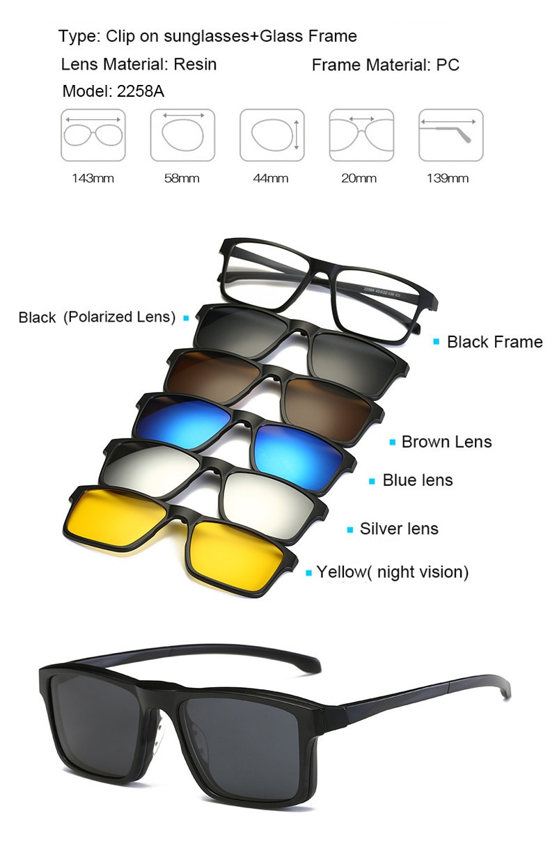 ThinOptics Ultradunne Gepolariseerde Zonnebril - Met Magnetische Aluminium Hoes - Unisex