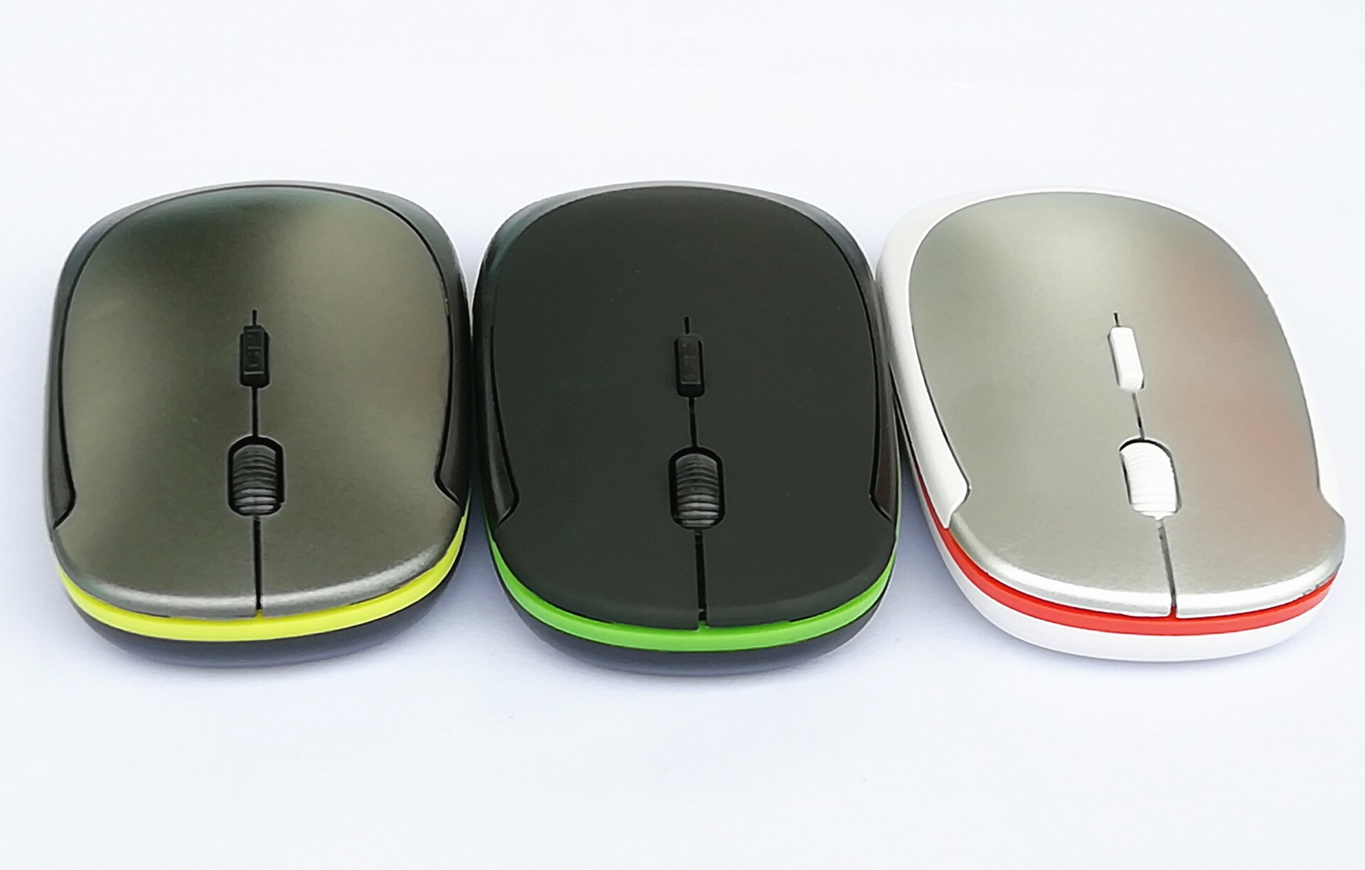 2.4g kabellose optische mäuse, 1600 dpi, ultradünne mini-funkmäuse für pc und laptop