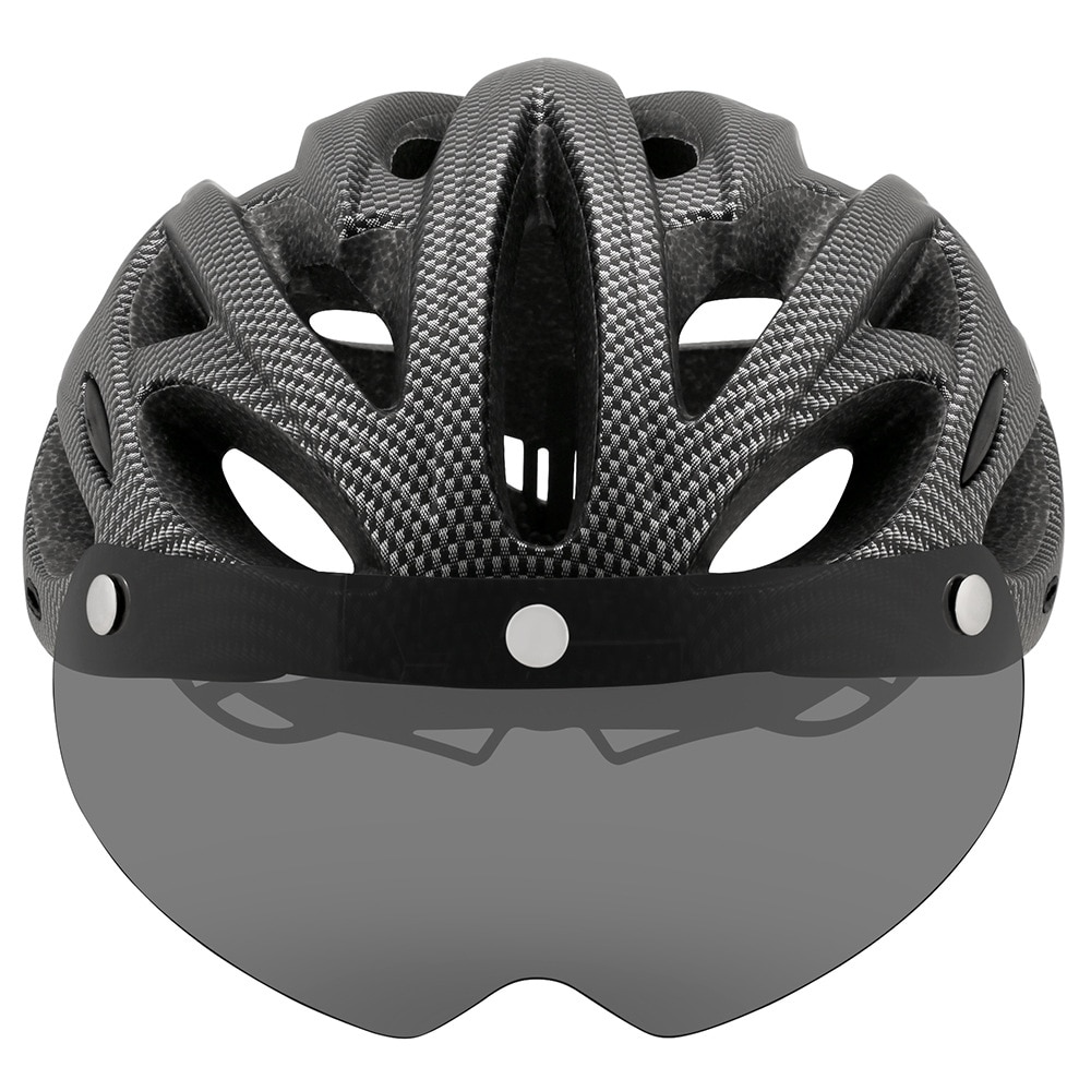 Cairbull ALLROAD Bicycle Helmet Highway Mountain Bike Riding Helmet with Lens and Brim