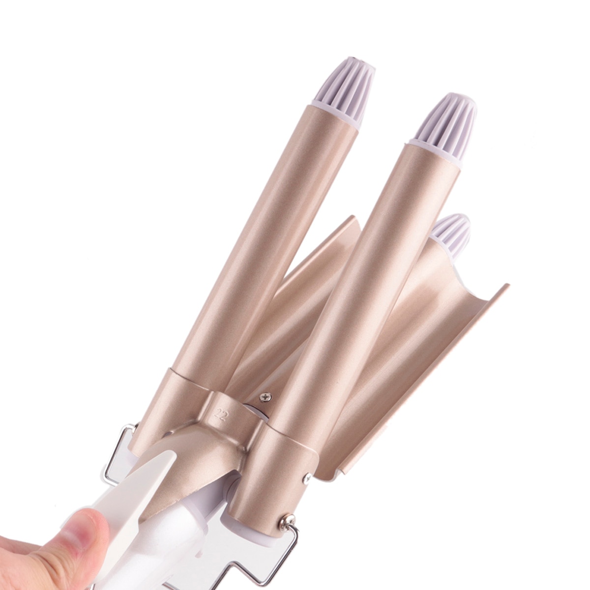 Curling Iron Ceramic Triple Barrel Hair Styler Hair Waver Styling Tools 110-220V Hair Curler Electric Curling style