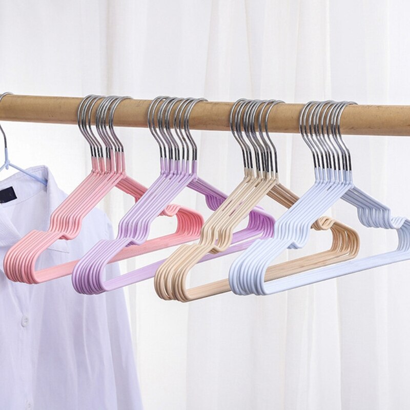 Only Hangers 12" White Wood Children's Top Hangers - Bundle Of 100 With Chrome Swivel Hooks - View #14