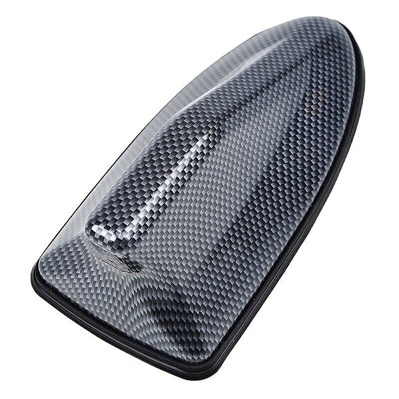 Koolstofvezel waterdichte radio am/fm signaalantenne auto suv haaienvin dakantenne