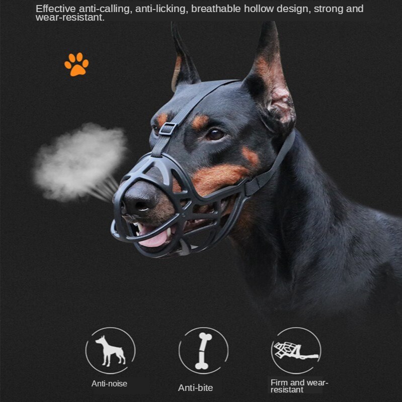 Średni i duży pies kaganiec Golden Retriever Doberman Labrador pies Shiba Inu osłona na usta oddychający pies kaganiec akcesoria dla psów