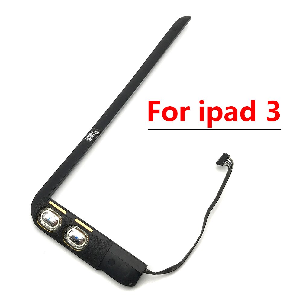 Luidspreker Voor Ipad 2 3 4 5 Luidspreker Zoemer Ringer Flex Kabel Vervangende Onderdelen: For Ipad 3