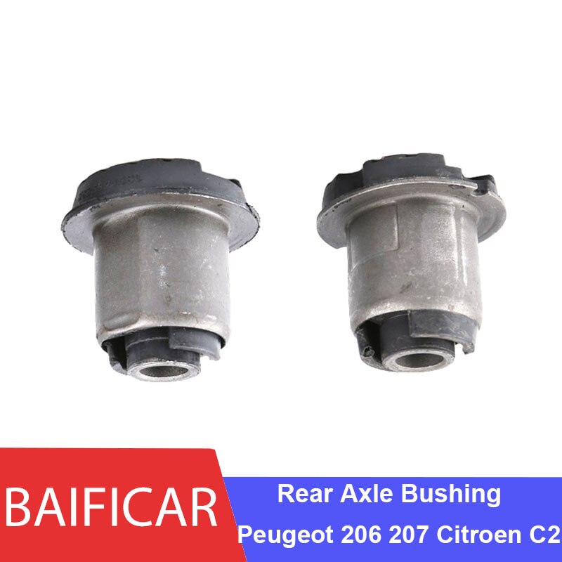 Baificar Brand Rear Axle Bushing Suspension Buffer Block Crossmember Flexib Joints Bush For Peugeot 206 207 Citroen C2