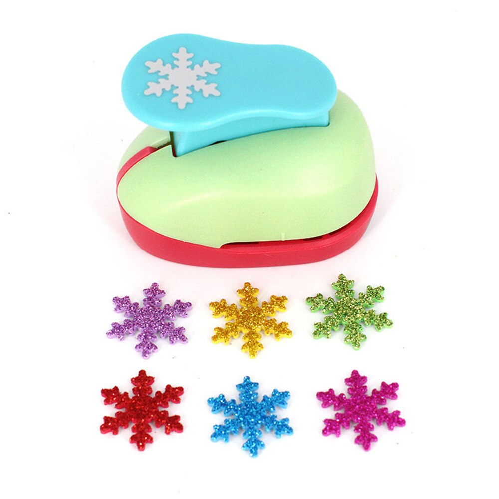 Mini Paper Craft Puncher Hole Punch Shaper Lovely Embossed Patterns For DIY Kids Artwork Greeting Card 1Pc Random Color: XH