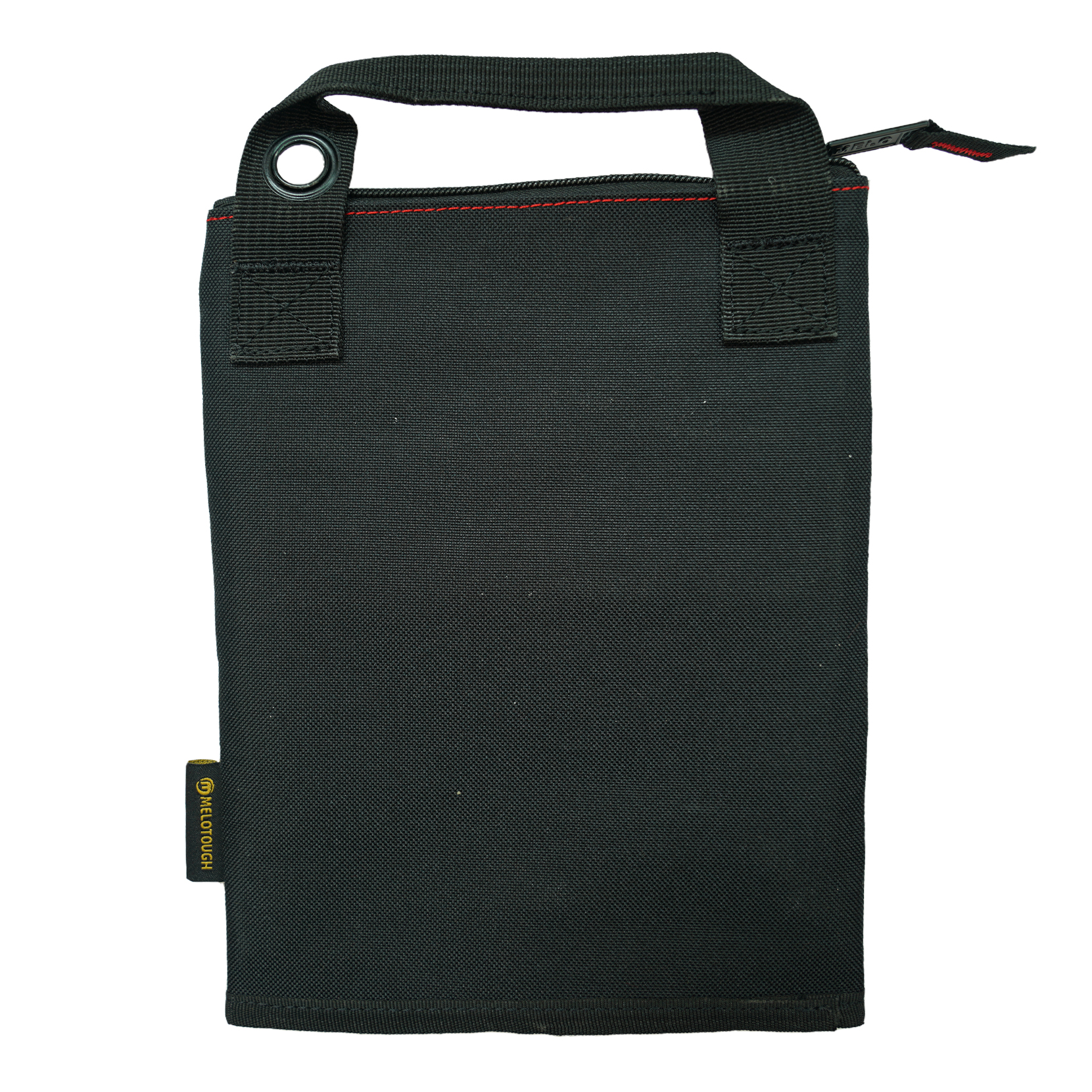 Melotough Canvas Rits Tool Pouch Zipper Bag-Sluiting Zak Met Mesh Venster En Opknoping Grommets 2 Pack