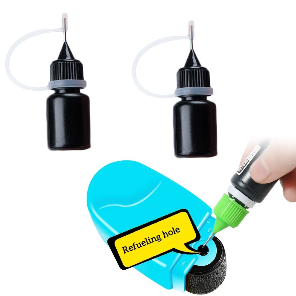 5ml Security Roller Stamp Refill Ink Messy Code Information Eliminator Refilling Ink Confidential Seal Supplies