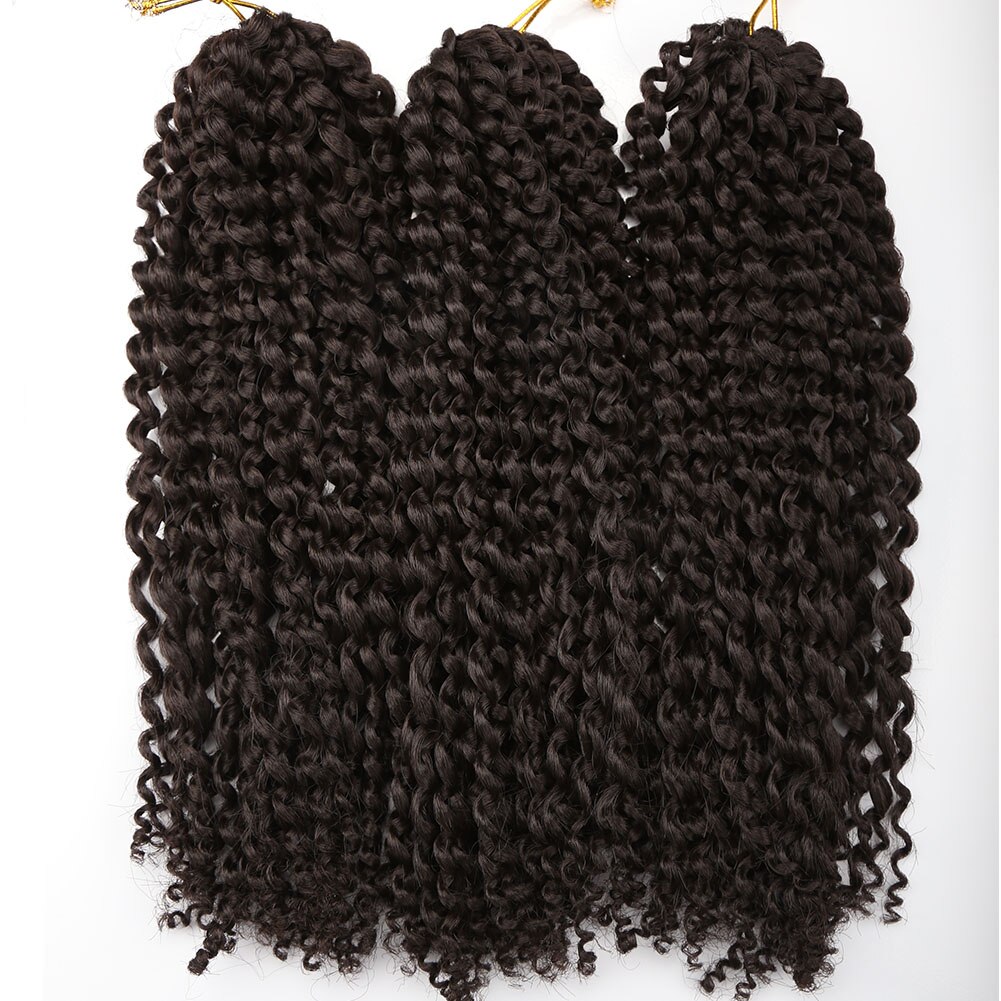 Amir12inch Marley bob Braids Ombre red purple blue Crochet Braiding Hair 3Pack/Lot Synthetic Curly Hair Extensions for Women: #4