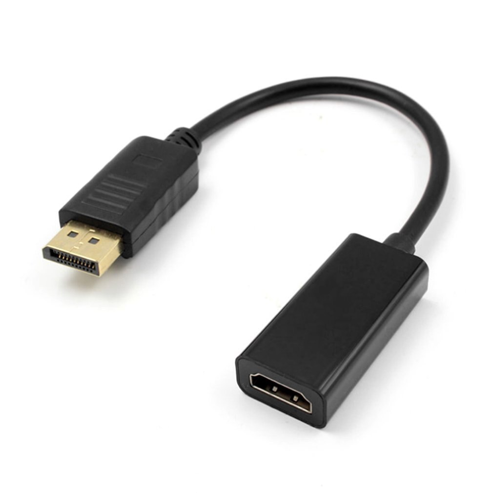 Grote Displayport Naar Hdmi-kabel Adapter Hd 1080P Man-vrouw Dp Naar Hdmi Converter Voor Alle Apparaten Met displayport