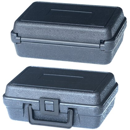 Black Plastic Tool Case Household Briefcase Impact Resistant Tool Box Organizer Protective Boite A Outils Tools Packaging DK50TB