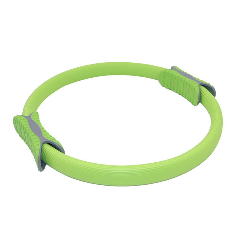 Professional Yoga Pilates Ring - Fitness Resistance Circle - Gym Workout Accessory: Black