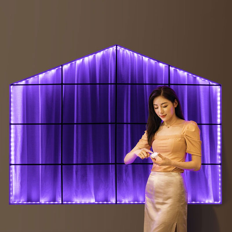 Xiaomi Mijia EZVALO Smart Strips Light Colorful RGB Intelligent Light Strips Remote Control with Touch For Home Party Xiami