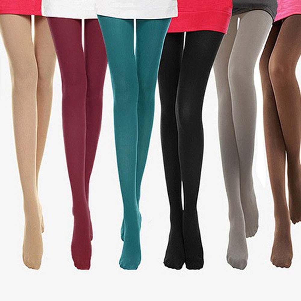 Autumn Burnish Opaque Tight Candy Color art warm Trample Pantyhose Meias calca feminina Collant Calcetines