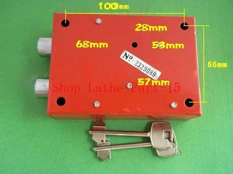 Safe Blade Lock, kleines Safe Lock, Schrank, mechanisches Schloss mit Passwortbox, Tresor 6-Blatt-Diebstahlschutz