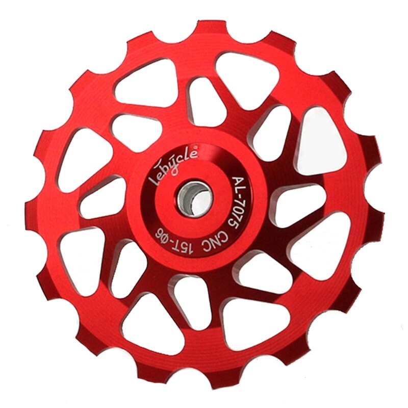 Track Pulley for Rear Wheel, Bearing and Pulley Guide for Mountain Bike, Road Bike, 11T, 13T,15T