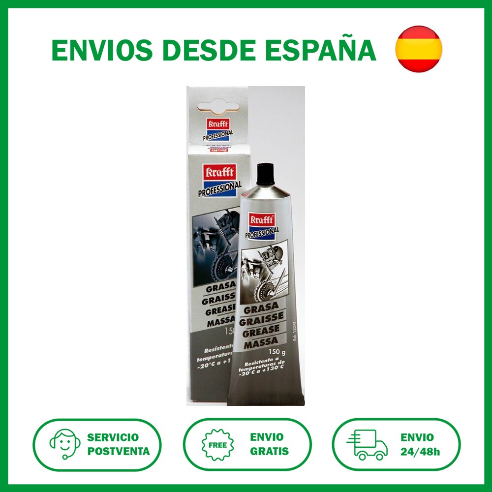 Grasa De Litio En Tubo 15393 150 G. Aceites, grasas y lubricantes de la Krafft.