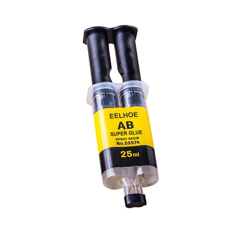 Pegamento AB para hierro, acero inoxidable, aleación de aluminio, vidrio, plástico, madera, mármol, adhesivo fuerte de secado rápido, epoxi, 4/25ML