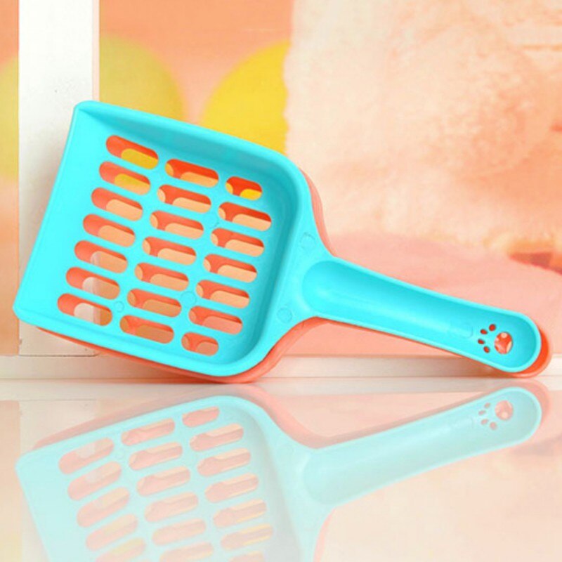 Nützliche Katzenstreu Schaufel Haustier Cleanning Werkzeug Kunststoff Scoop Katze Sand Reinigung Produkte Wc Für Hundefutter Löffel