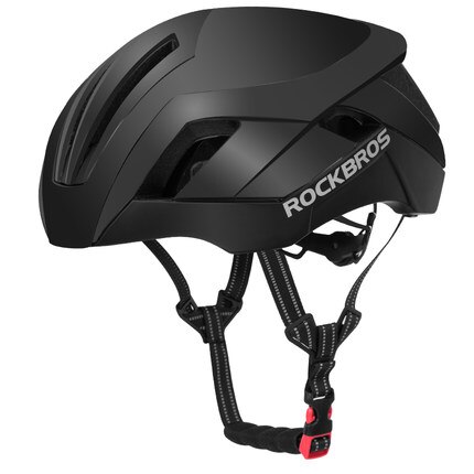 ROCKBROS 3 in 1 Cycling Bike Bicycle Helmet EPS Reflective MTB Road Bicycle Men Safety Light Helmet Integrally-Molded Pneumatic: TT-30-BK