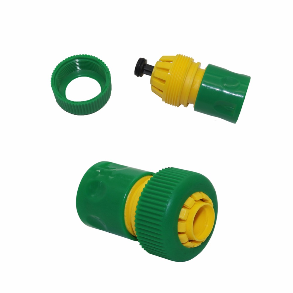 2pcs Garden Water Pipe quick connectors Hose end sealing quick connectors 3/4" hose connected Fittings watering Irrigation tools