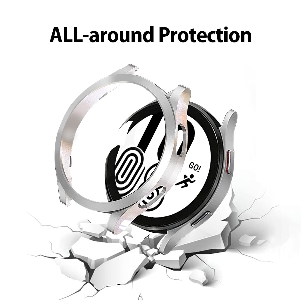 Couvercle de montre pour Galaxy Watch 4, coque antichoc multicolore, accessoires compatibles pour Samsung Galaxy Watch 4 40mm 44mm