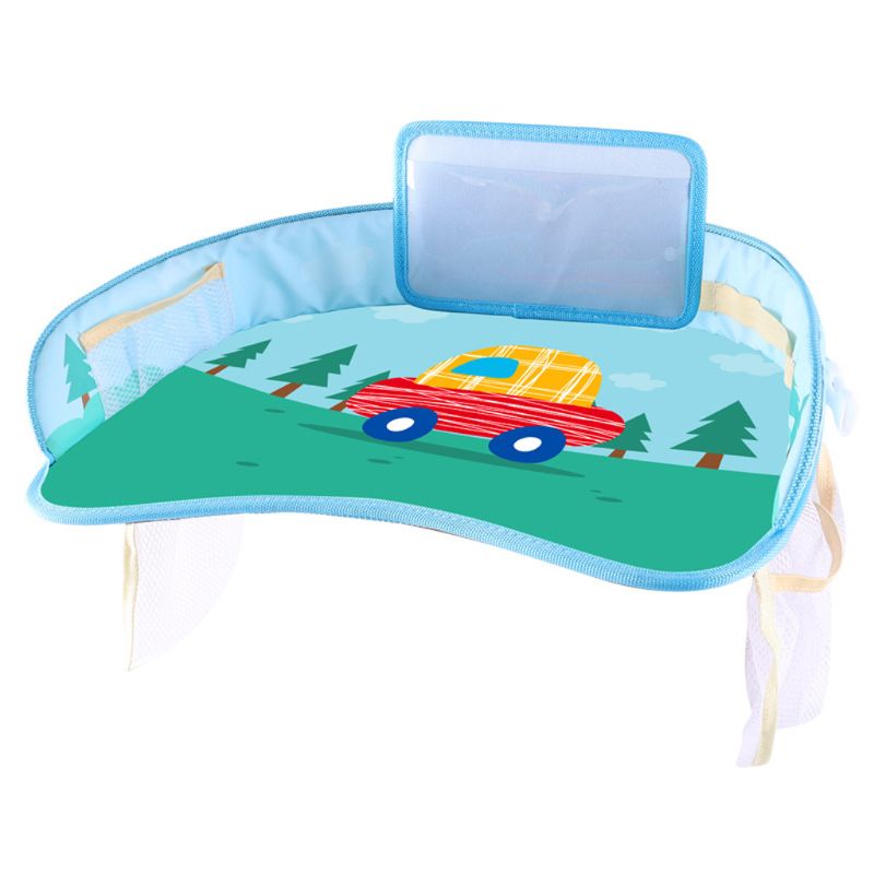 Baby Car Tray Plates Portable Waterproof Painting Eating Table Desk for Kids Car Safety Seat Children Toys Storage Holder: G