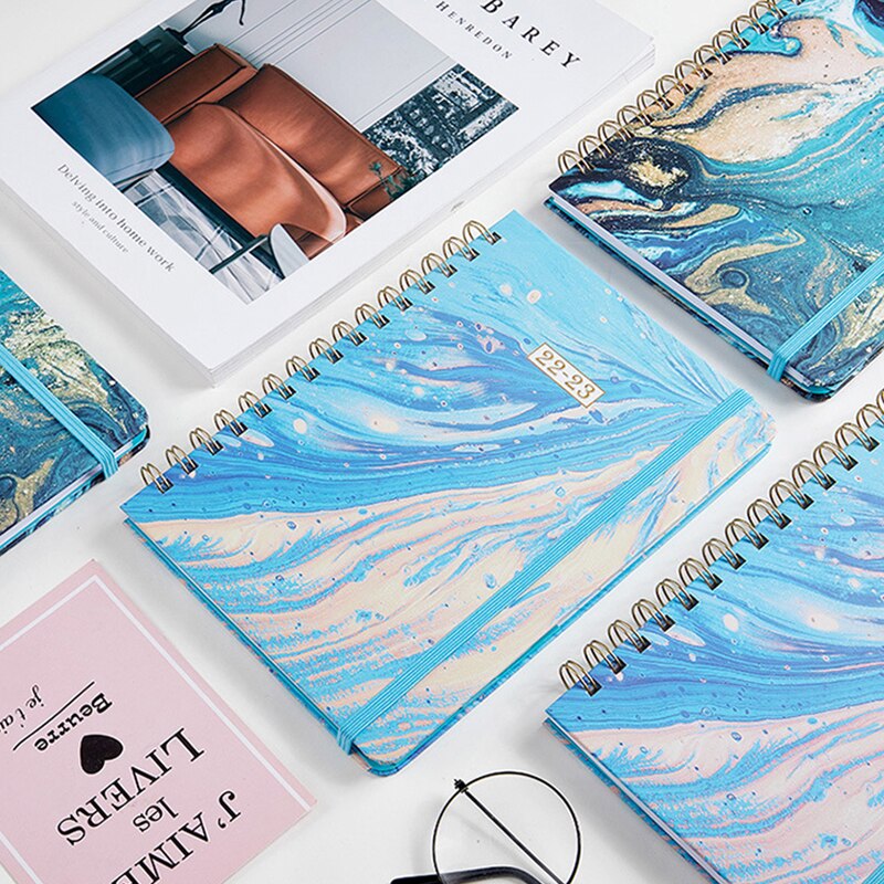 2022 A5 Planner/Calendar Notebook Diary Weekly Agenda Goal Habit Schedules Organizer Stationery For School Office Supplies