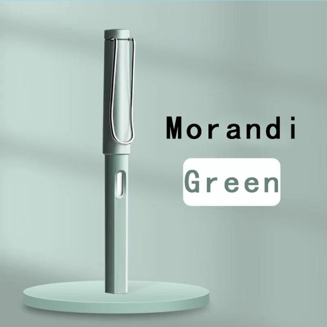 Lápiz eterno de escritura ilimitada, nueva tecnología, lápices mágicos sin tinta para escribir bocetos de arte, herramienta de pintura, novedosos para niños: Morandi green