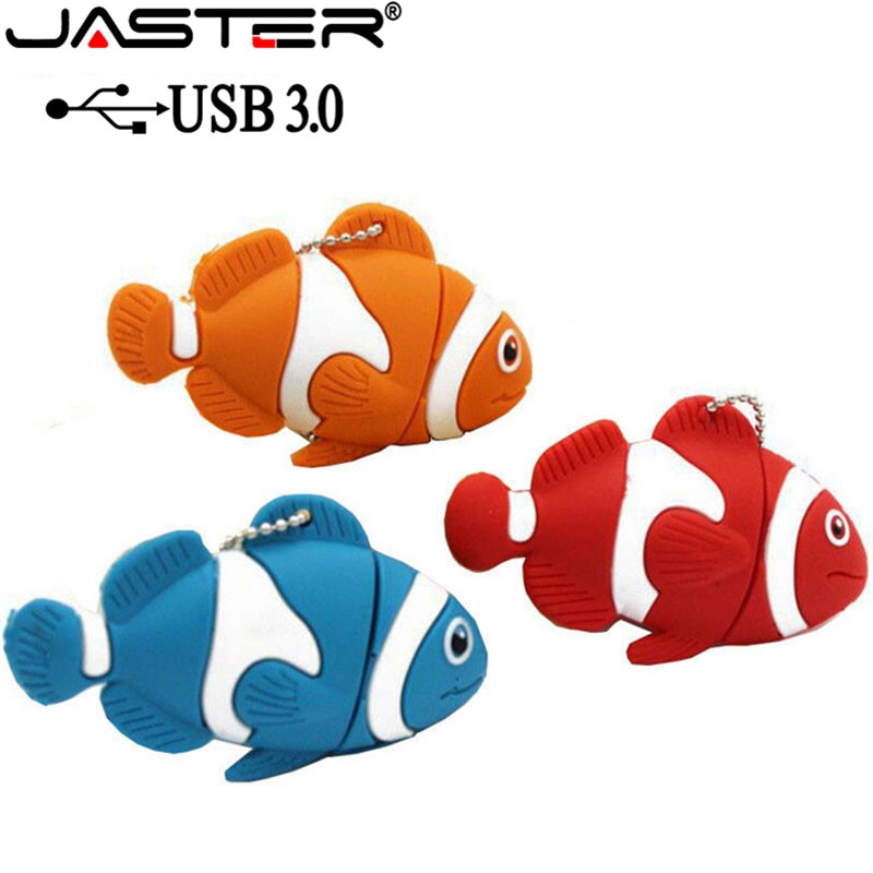 Pen drive USB JASTER 3,0 con dibujos de animales, pendrive de memoria Usb, 4GB, 8GB, 16GB, 32GB, 64GB