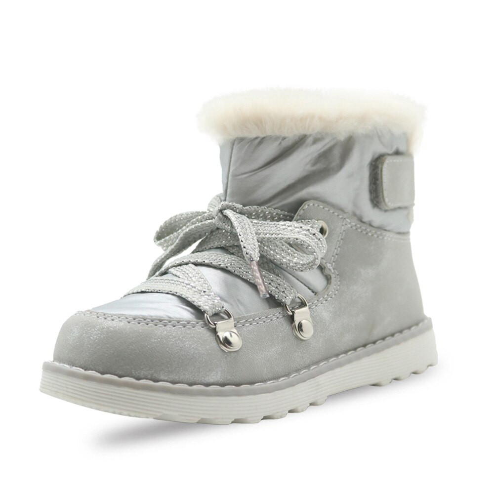 Apakowa Baby Meisjes Herfst Lente Mode Korte Enkellaarsjes Peuter Kids High-Top Klassieke Wit Roze Kant-Up rubber Wandelschoenen