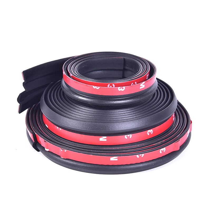 1/4/6M Car Door Sealing Strip 4Meter Z type Door Seal Car Door Weatherstrip Sound Auto Rubber Edging Trim Noise Insulation