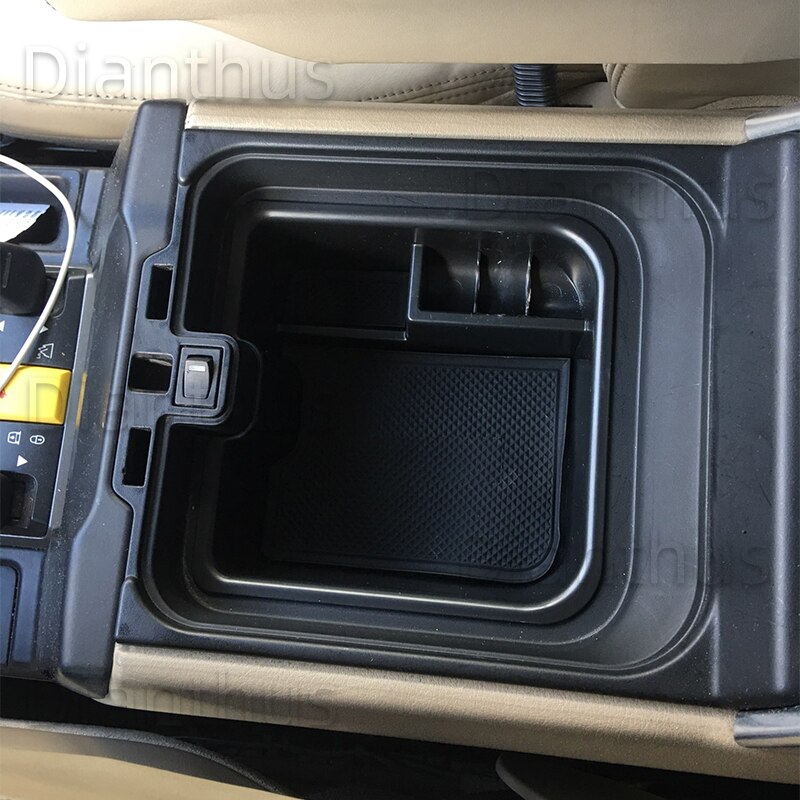 For Land Rover Discovery 4 with refrigerator Car Center Console Armrest Storage Box Organizer Tray Accessories