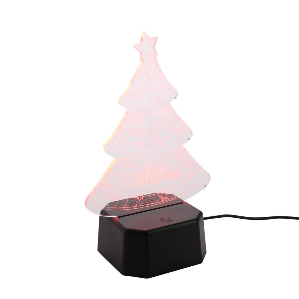 1/2/5/10 stk 3d musik buletooth akryl lampe base genopladelig natlys fjernbetjening berørbar usb lysende lampda udskiftning