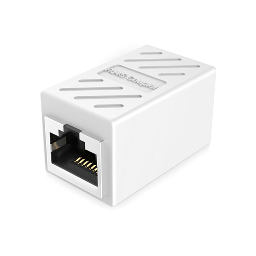 RJ45 Connector Inline LAN Plugs Ethernet Cable Extender Adapter for Cat5 Cat5e Cat6e Cat7 Adapter Female to Female