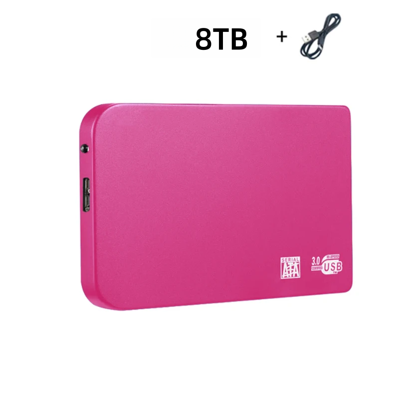 Ssd esterno lenovo 2tb usb 16tb ad alta velocità 3.1 unità a stato solido portatile 4tb disco rigido esterno ultra sottile per laptop e desktop: Cachi scuro