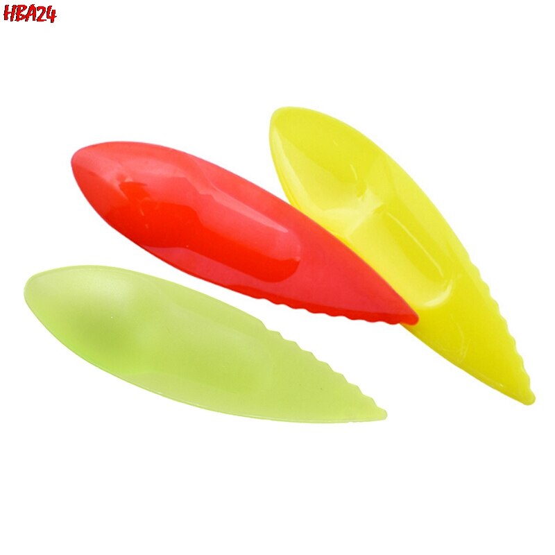 5pcs Kiwi Spoon Plastic Candy Color Kiwi Dig Scoop Vegetable Fruit Knife Slicer Peeler Cutter For Kitchen Kitchen Tools