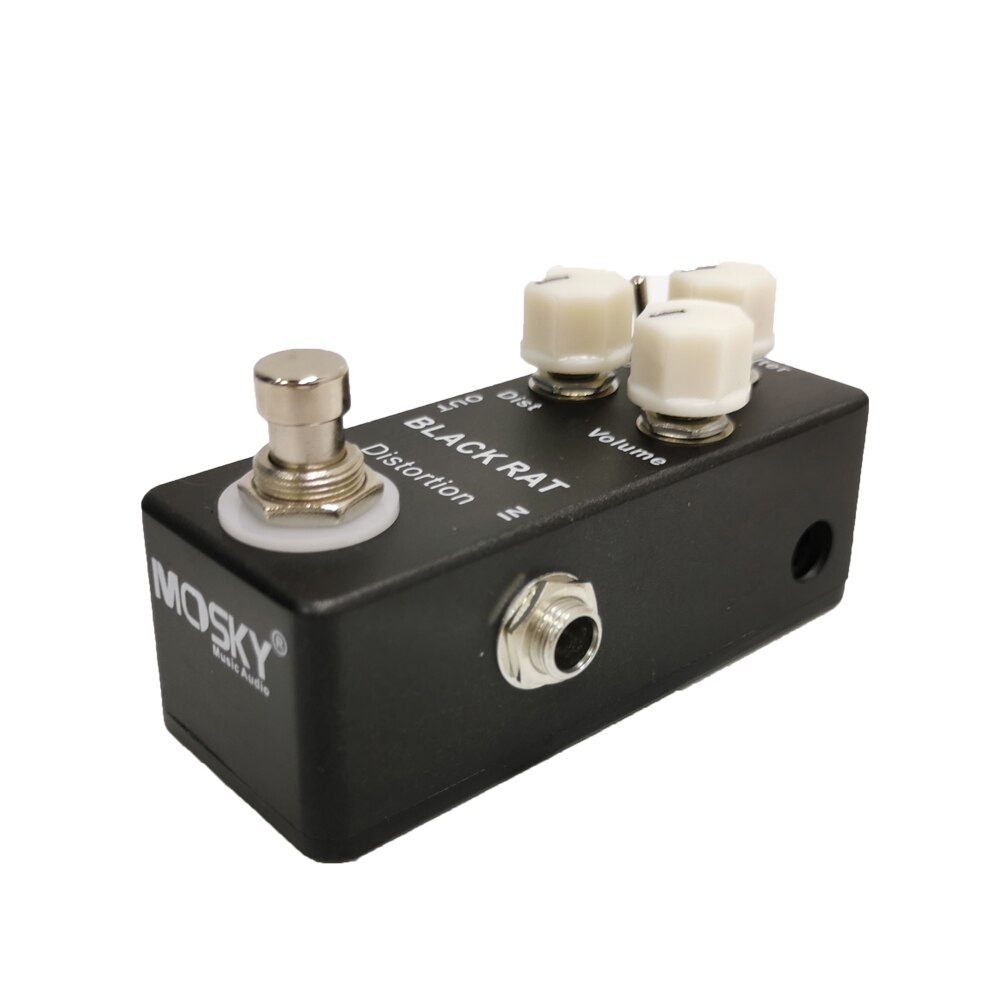 MOSKY Black RAT Distortion Mini Guitar Effect Pedal True Bypass Guitar Parts & Accessories