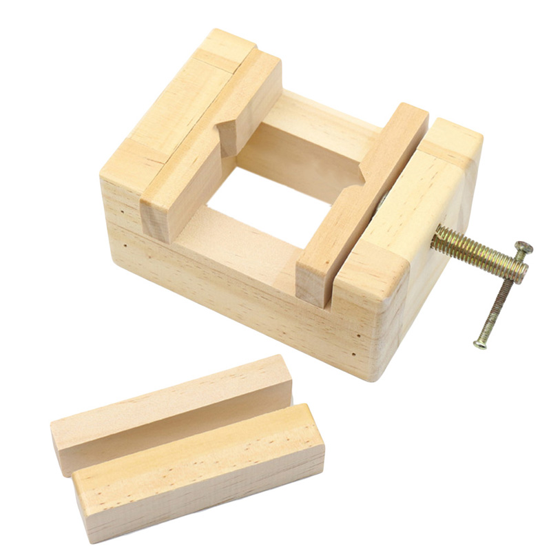 Household Wood Flat Vise Mini Clamp-on Bench Vise Flat Tong Woodworking Carving Engraving Home Accessories DIY Wood Working Tool